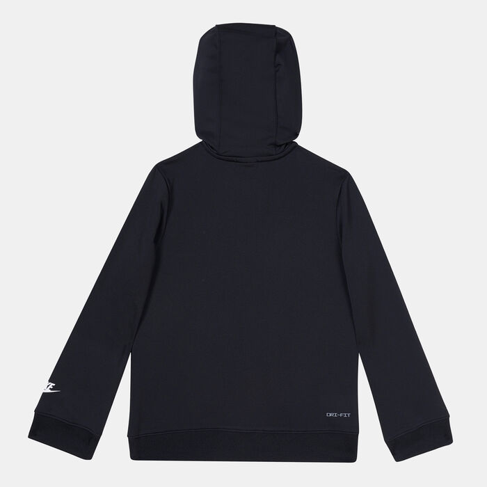 Nike Kids' Sportswear Repeat Hoodie Black Nike Kids' Sportswear Repeat Hoodie Black image number 1