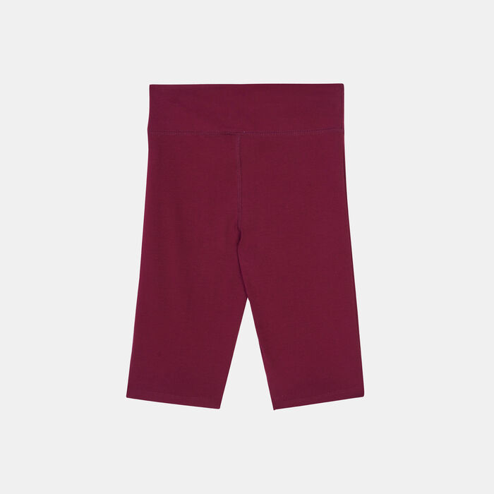 Nike Kids' Sportswear Bike Shorts Maroon Nike Kids' Sportswear Bike Shorts Maroon image number 1