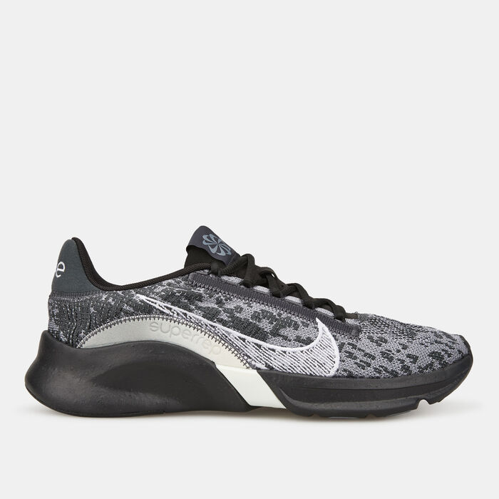 Nike Men's SuperRep Go 3 Next Nature Flyknit Training Shoes Grey Nike Men's SuperRep Go 3 Next Nature Flyknit Training Shoes Grey image number 0
