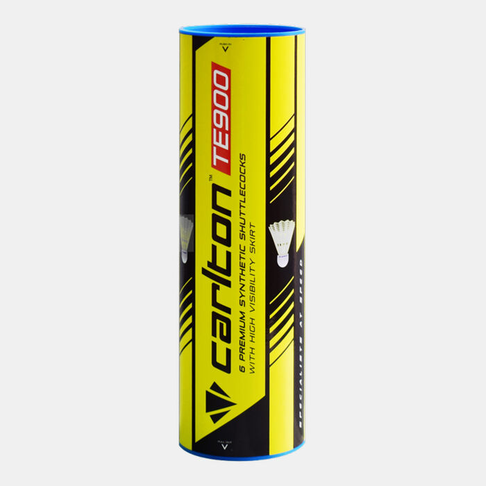 Dunlop TE900 Badminton Shuttlecock (6 Pack) Multi Dunlop TE900 Badminton Shuttlecock (6 Pack) Multi image number 0