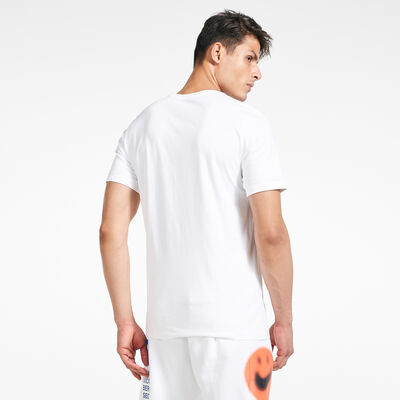 Nike Men's Air Sportswear Beach Flamingo T-Shirt Grey