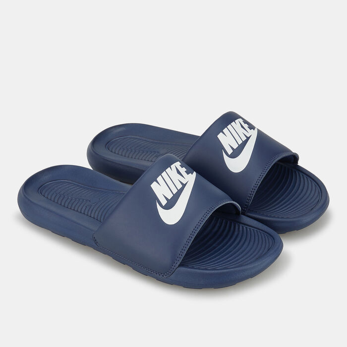 Nike Men's Victori One Slides Blue image number 0