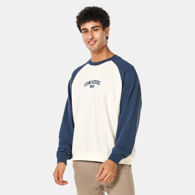 Converse Men's Retro Chuck Sweatshirt Blue