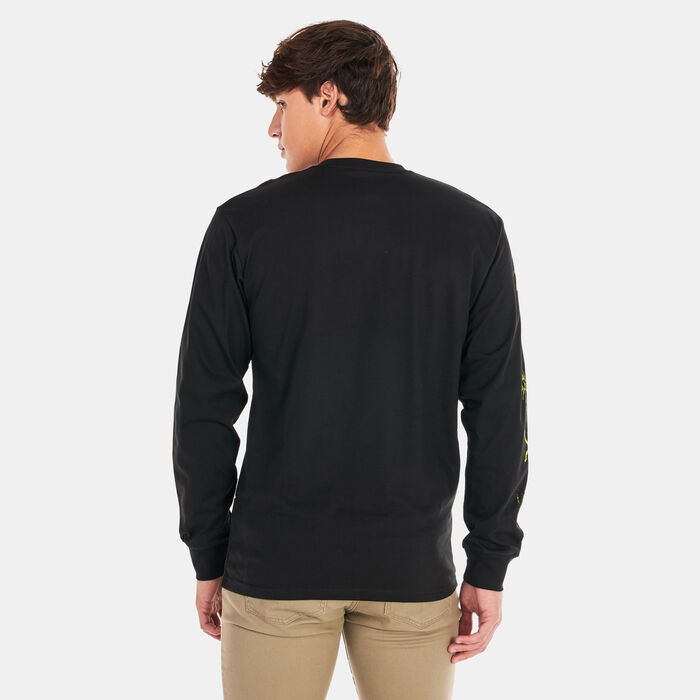 Vans Men's Space Greetings T-Shirt Black Vans Men's Space Greetings T-Shirt Black image number 1