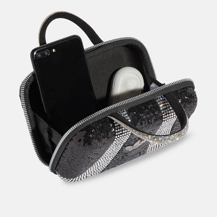 adidas Originals Rhinestone Clutch Bag Black adidas Originals Rhinestone Clutch Bag Black image number 3