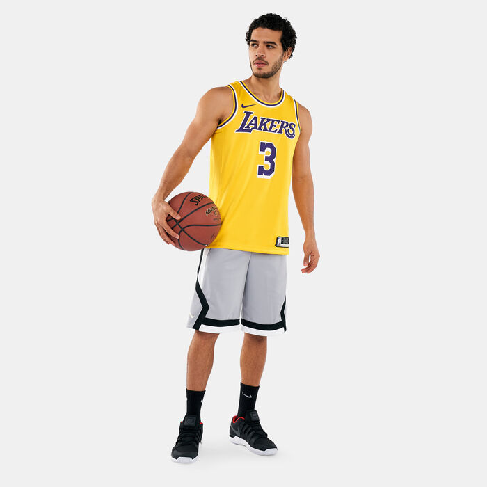 Nike Men's NBA Los Angeles Lakers LeBron James Icon Edition Swingman Jersey Multi Nike Men's NBA Los Angeles Lakers LeBron James Icon Edition Swingman Jersey Multi image number 2
