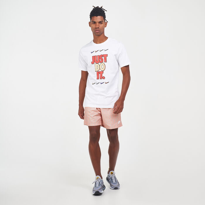 Nike Men's Sportswear DNA Just Do It T-Shirt Grey image number 2