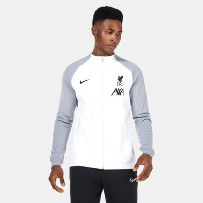 Nike Men's Liverpool F.C. Academy Pro Jacket White Nike Men's Liverpool F.C. Academy Pro Jacket White