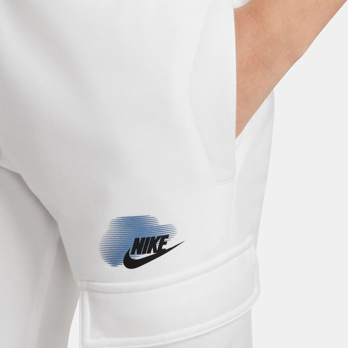 Nike Kids' Sportswear Standard Issue Cargo Pants White Nike Kids' Sportswear Standard Issue Cargo Pants White image number 3