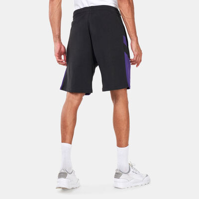 New Era Men's NBA Los Angeles Lakers Team Shorts Black