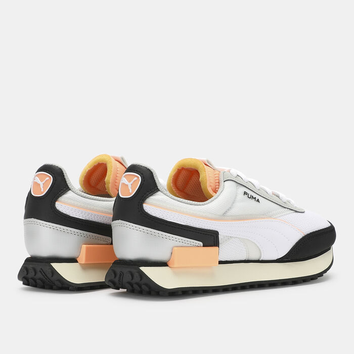 PUMA Women's Future Rider Double Tech Shoe Grey PUMA Women's Future Rider Double Tech Shoe Grey image number 2
