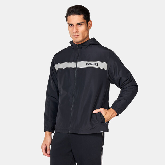 New Balance Men's Sport Coaches Jacket Black image number 0