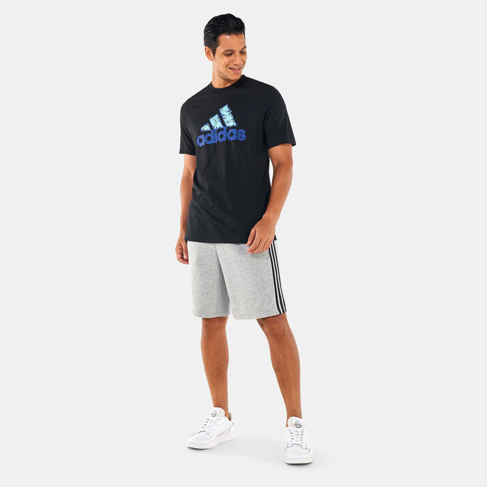 adidas Men's Sketch Badge of Sport T-Shirt Black adidas Men's Sketch Badge of Sport T-Shirt Black image number 2