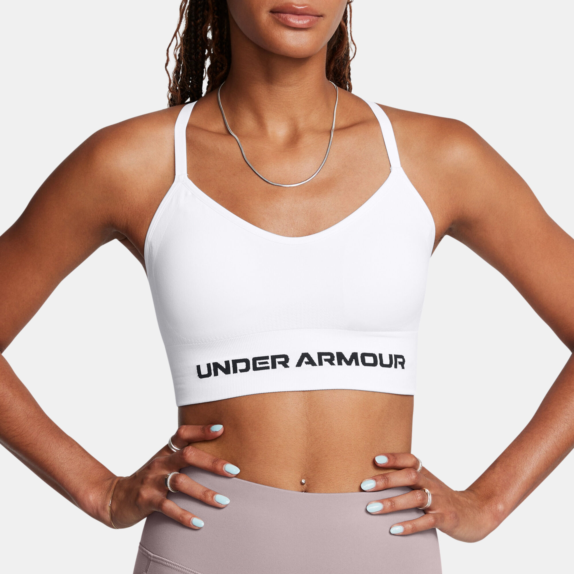 Under armour seamless sports bra cheap