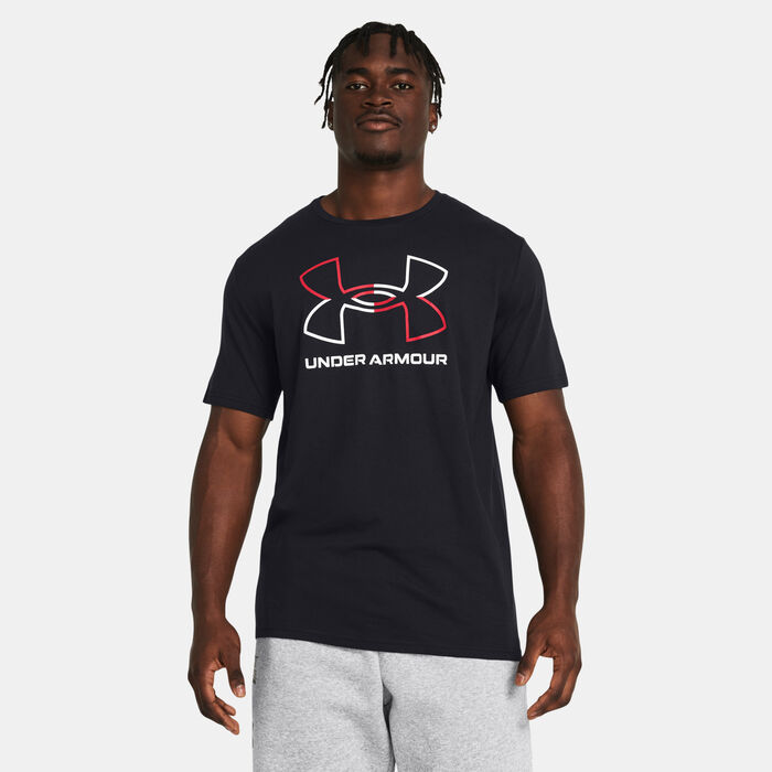 Under Armour Men's Foundation T-Shirt Black Under Armour Men's Foundation T-Shirt Black image number 0