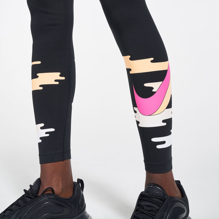 Nike Women's Sportswear Icon Clash Leggings Black Nike Women's Sportswear Icon Clash Leggings Black image number 3