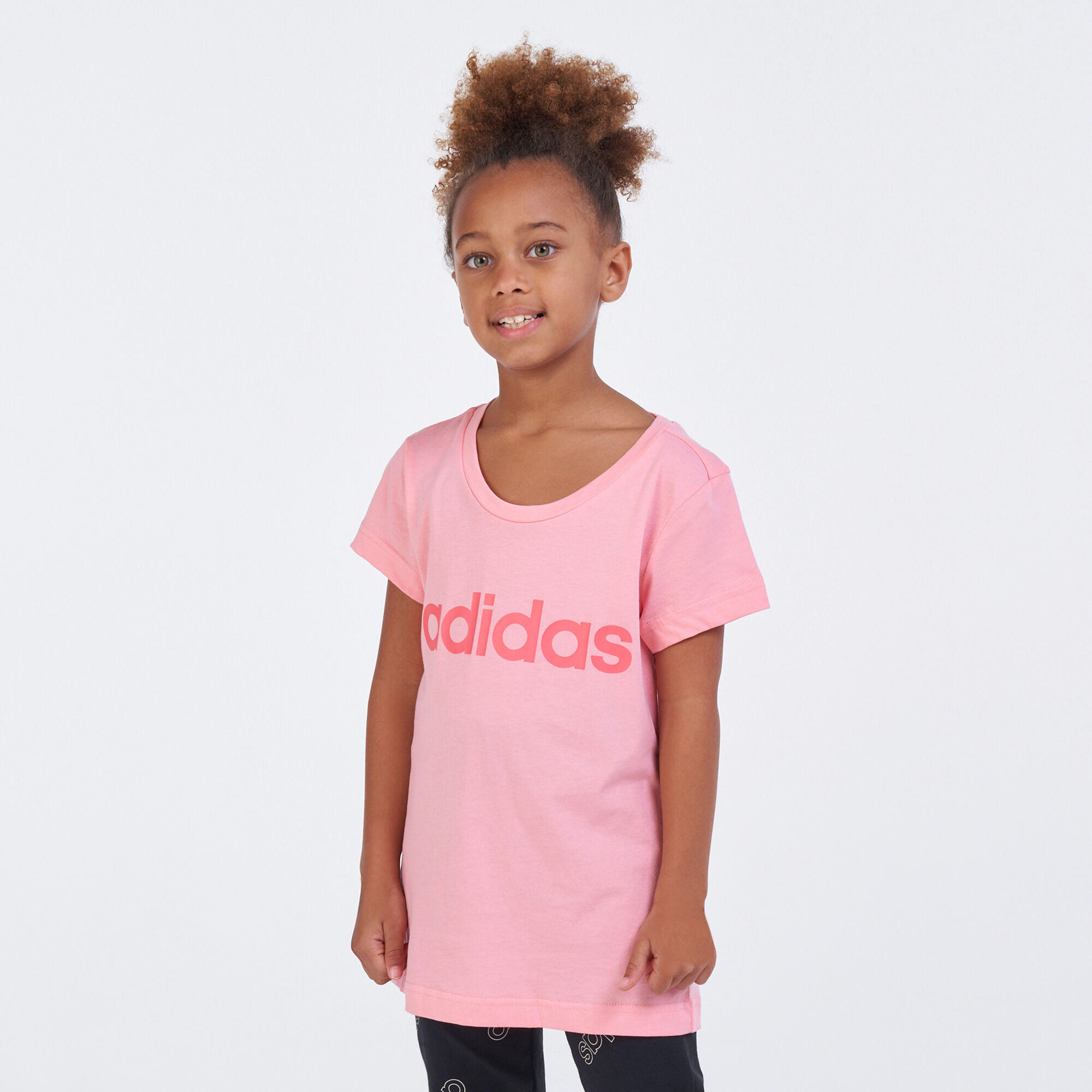 Adidas essential linear t shirt outlet