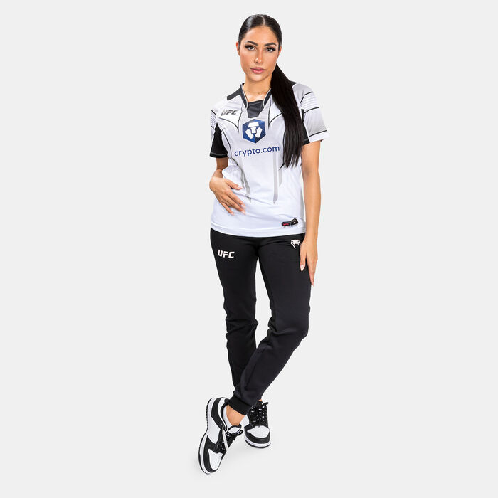Venum Women's x UFC Authentic Fight Night 2.0 Walkout Jersey White Venum Women's x UFC Authentic Fight Night 2.0 Walkout Jersey White image number 2