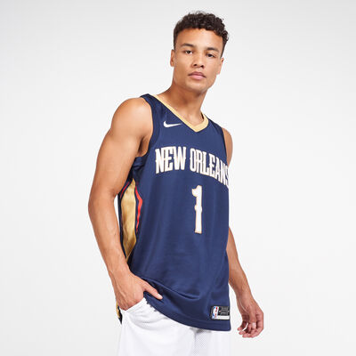 Nike Men's NBA New Orleans Pelicans Zion Williamson Icon Edition Swingman Jersey - 2020 Blue