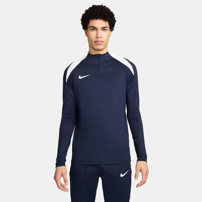 Nike Men's Strike Dri-FIT 1/2-Zip Football Drill Top Blue