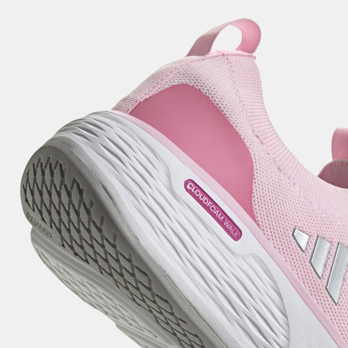 adidas Women's Cloudfoam Go Sock Shoes Pink image number 4