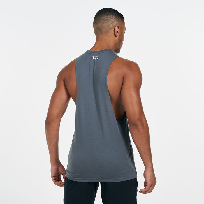 Under Armour Men's Project Rock Outwork Tank Top Grey Under Armour Men's Project Rock Outwork Tank Top Grey image number 1