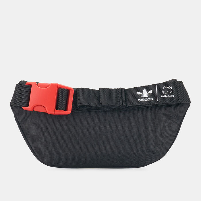 adidas Originals Kids' x Hello Kitty Waist Bag Black adidas Originals Kids' x Hello Kitty Waist Bag Black image number 1