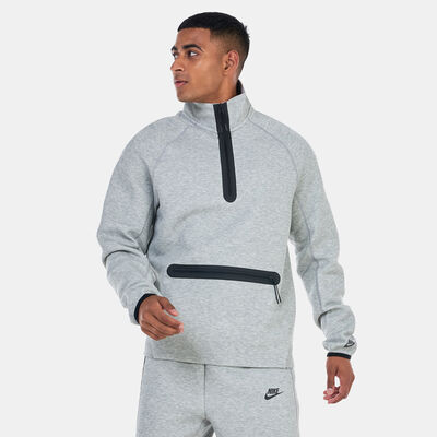 Nike Men's Sportswear Tech Fleece 1/2-Zip Sweatshirt Grey Nike Men's Sportswear Tech Fleece 1/2-Zip Sweatshirt Grey