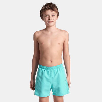 Arena Kids' Fundaments Logo Swimming Shorts (Older Kids) Clear