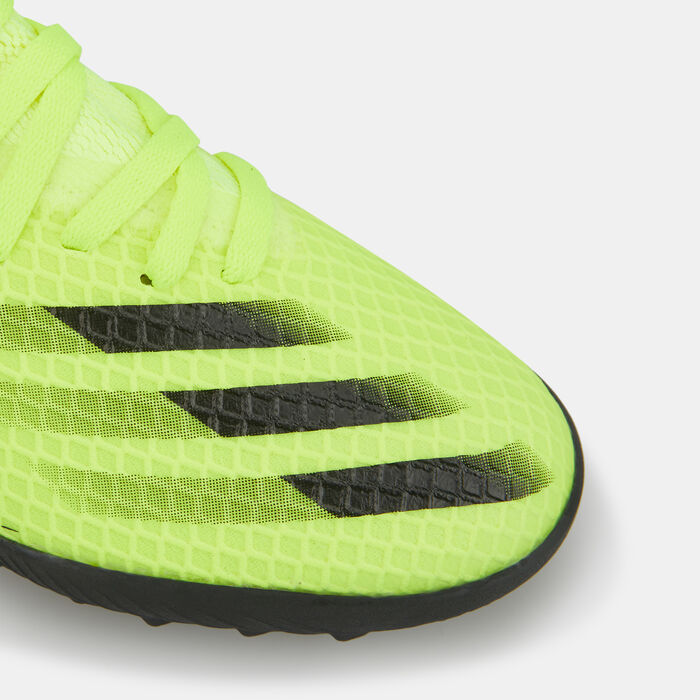 adidas Kids' X Ghosted.3 Turf Ground Football Shoe yellow adidas Kids' X Ghosted.3 Turf Ground Football Shoe yellow image number 4