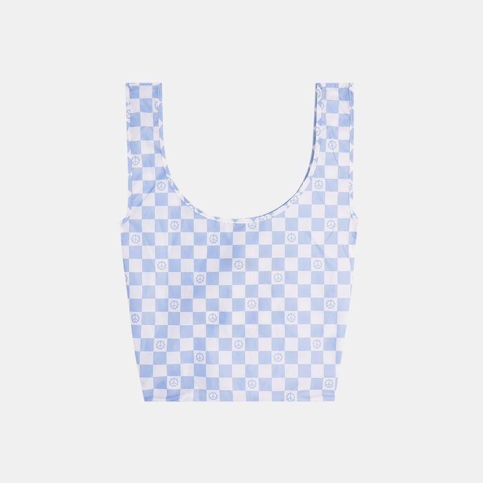 Vans Women's Contortion Tote Bag Blue Vans Women's Contortion Tote Bag Blue image number 1