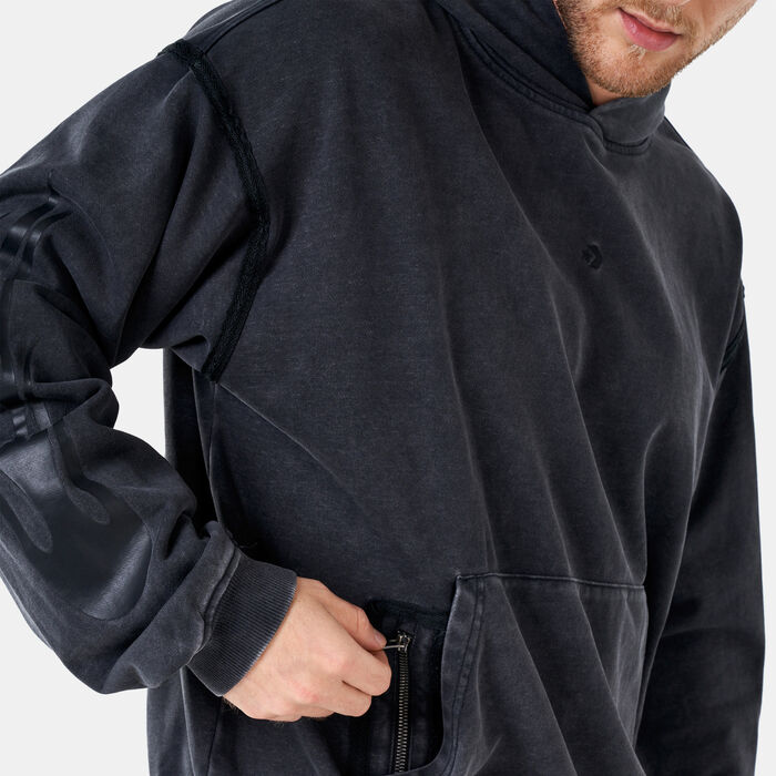 Converse Court Ready Graphic Hoodie Black Converse Court Ready Graphic Hoodie Black image number 3