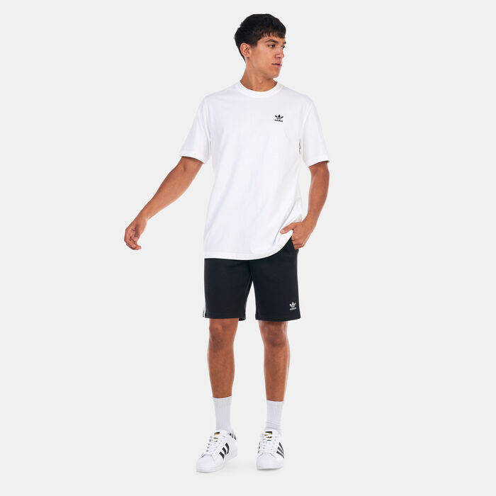 adidas Originals Men's Adicolor Classics Back+Front Trefoil Boxy T-Shirt White adidas Originals Men's Adicolor Classics Back+Front Trefoil Boxy T-Shirt White image number 2