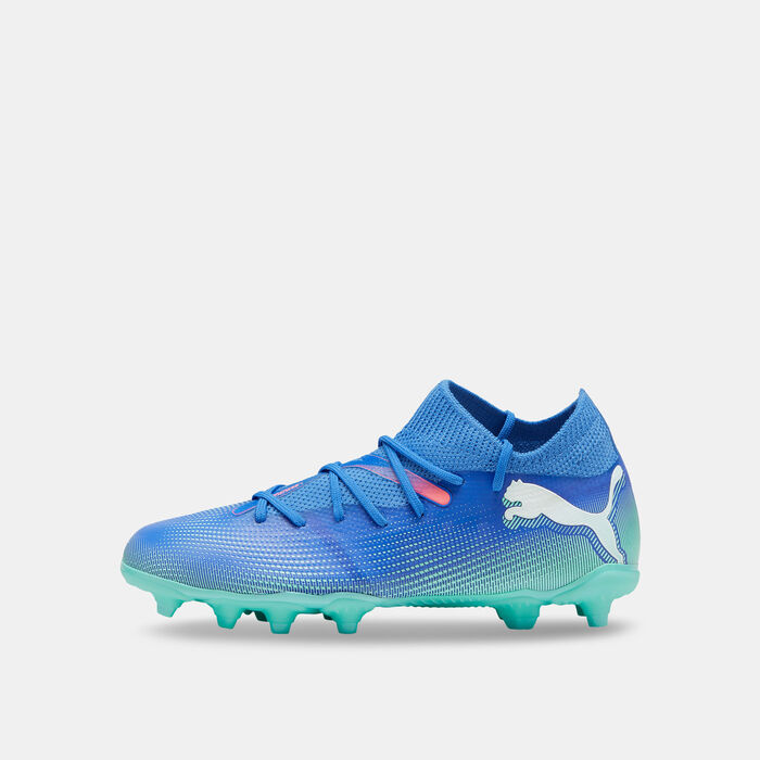 PUMA Kids' FUTURE 7 MATCH Firm Ground/Artificial Ground Football Shoes White PUMA Kids' FUTURE 7 MATCH Firm Ground/Artificial Ground Football Shoes White image number 0