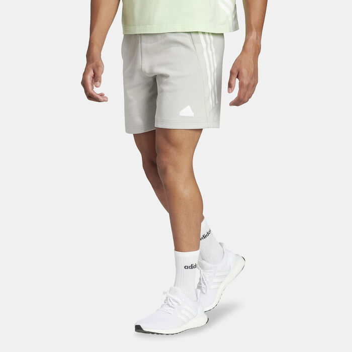 adidas Men's Future Icons 3-Stripes Shorts Beige image number 0
