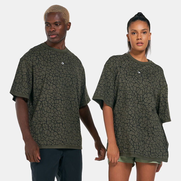 Converse Crackle Crossover T-Shirt Multi Converse Crackle Crossover T-Shirt Multi image number 0