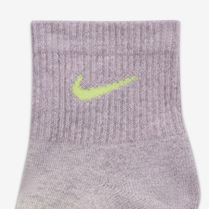 Nike Everyday Plus Cushioned Ankle Socks (2 Pairs) Grey Nike Everyday Plus Cushioned Ankle Socks (2 Pairs) Grey image number 3