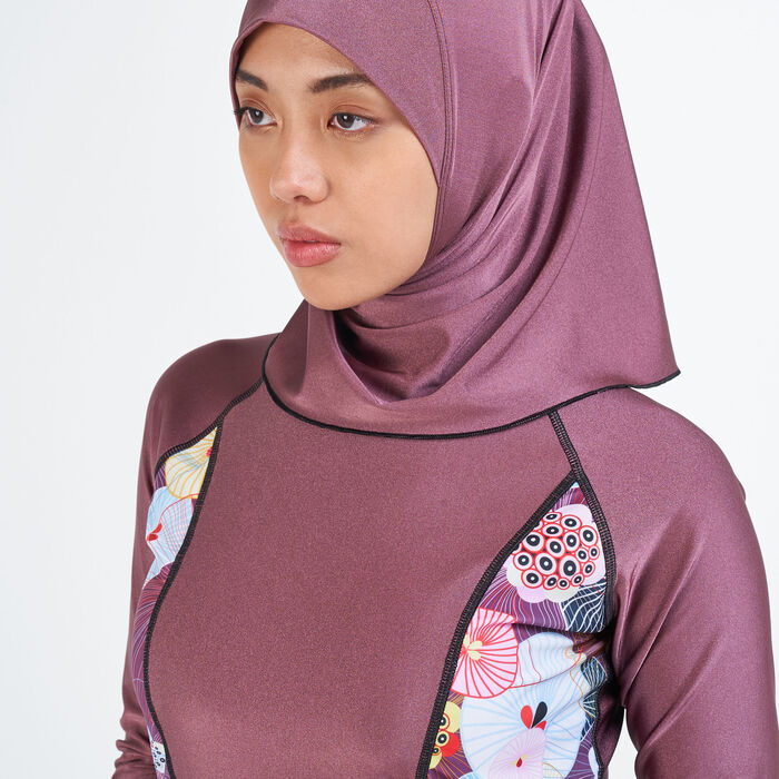 COEGA Women's Three-Piece Islamic Swimming Set Pink COEGA Women's Three-Piece Islamic Swimming Set Pink image number 3