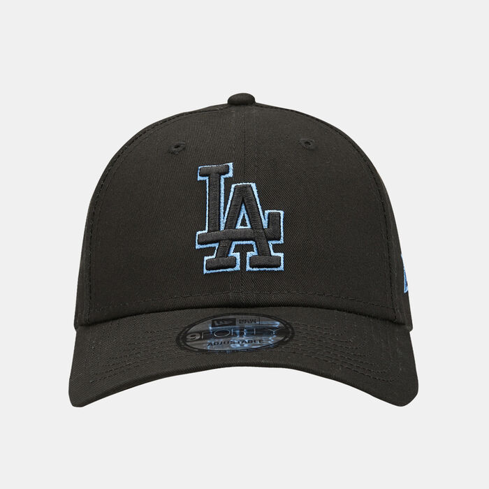 New Era Men's La Dodgers Team Outline 9FORTY Cap Black image number 0