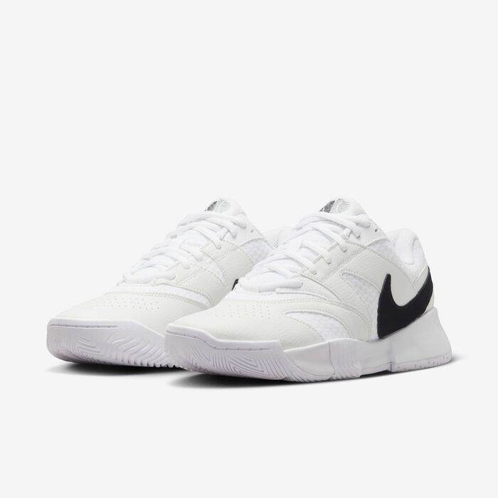 Nike Women's Court Lite 4 Tennis Shoes White image number 4