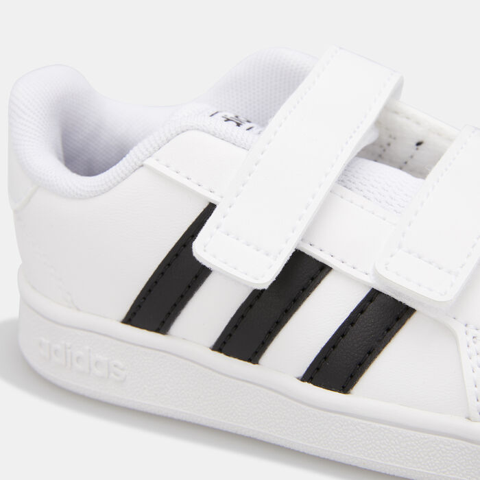 adidas Kids' Grand Court Shoe (Baby and Toddler) White adidas Kids' Grand Court Shoe (Baby and Toddler) White image number 9