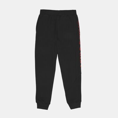 Under Armour Kids' Baseline Fleece Pants Black