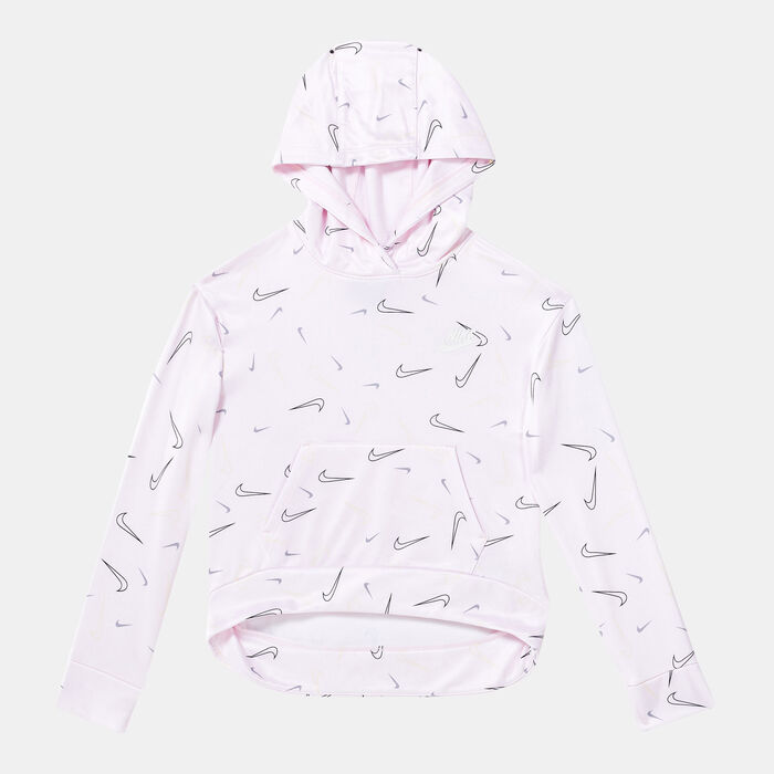 Nike Kids' Pullover Hoodie Pink image number 0
