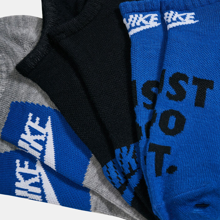 Nike Kids' Everyday Lightweight No-Show Socks - 3 Pack (Older Kids) Multi Nike Kids' Everyday Lightweight No-Show Socks - 3 Pack (Older Kids) Multi image number 1