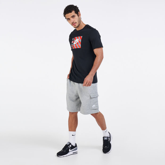 Nike Men's Sportswear Club Cargo Shorts Grey image number 2