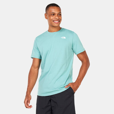 The North Face Men's Foundation Left Chest Logo T-Shirt Green The North Face Men's Foundation Left Chest Logo T-Shirt Green