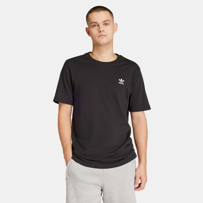 adidas Originals Men's Trefoil Essentials T-Shirt Black image number 0