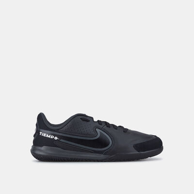 Nike Kids' Tiempo Legend 9 Academy Indoor Court Football Shoe Black