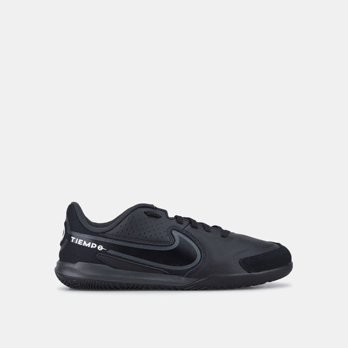Nike Kids' Tiempo Legend 9 Academy Indoor Court Football Shoe Black Nike Kids' Tiempo Legend 9 Academy Indoor Court Football Shoe Black image number 0