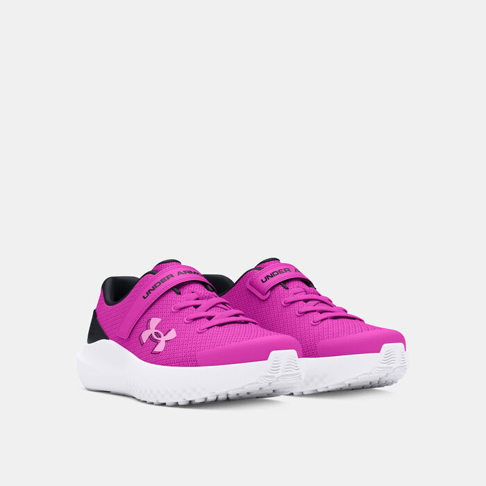 Under Armour Kids' Surge 4 AC Running Shoes Purple Under Armour Kids' Surge 4 AC Running Shoes Purple image number 1